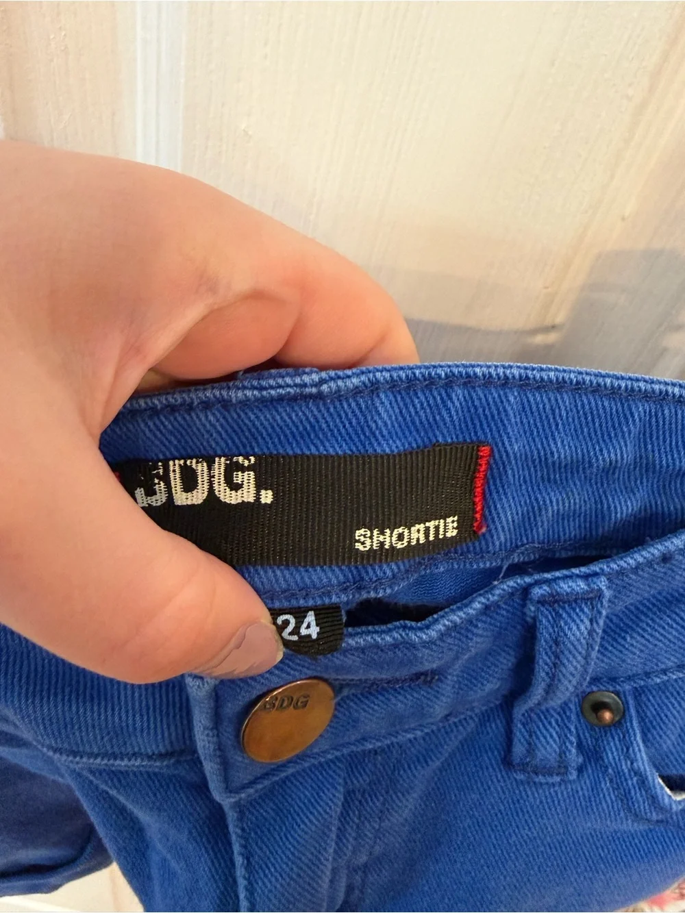 Blue Women's Denim Shorts